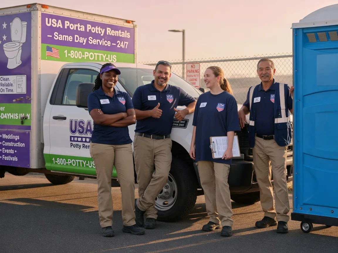 Porta Potty Rental company in Strawberry Valley, CA